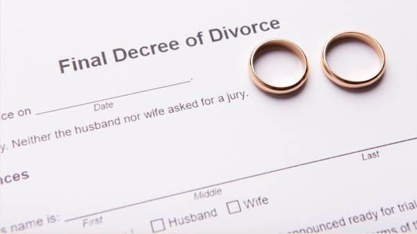 two rings on divorce decree